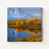 Wasser | Oxbow Bend Jackson Wyoming Notizblock (Rückseite)