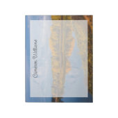 Wasser | Oxbow Bend Jackson Wyoming Notizblock (Rotiert)