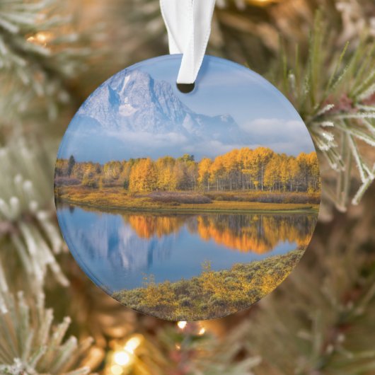 Wasser | Oxbow Bend Jackson Wyoming Ornament (Baum)