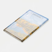 Wasser | Oxbow Bend Jackson Wyoming Post-it Klebezettel (angewinkelt)