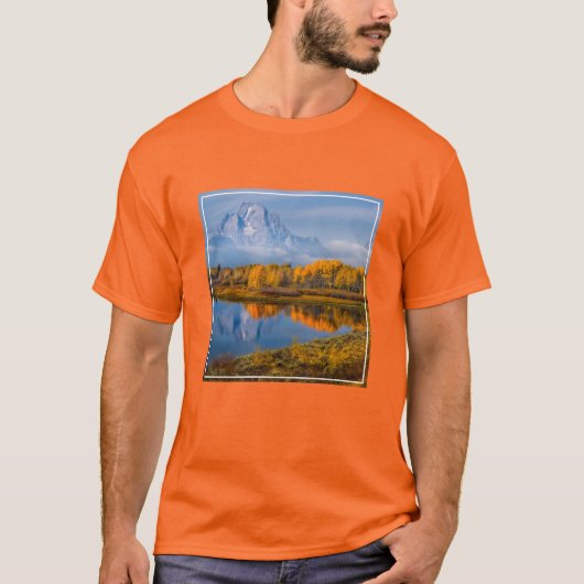 Wasser | Oxbow Bend Jackson Wyoming T-Shirt (Vorderseite)