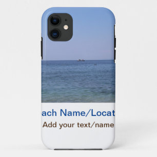 Wasser Ozean Strand Foto Name Text Ort Sommer Case-Mate iPhone Hülle