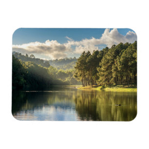 Wasser   Pang Oung Lake & Pine Forest Thailand Magnet