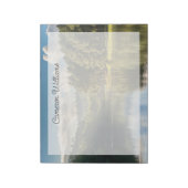 Wasser | Pang Oung Lake & Pine Forest Thailand Notizblock (Rotiert)