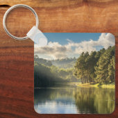 Wasser | Pang Oung Lake & Pine Forest Thailand Schlüsselanhänger (Vorderseite)