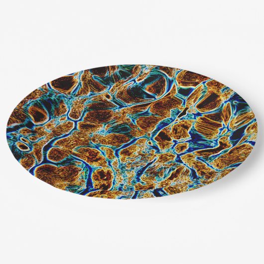 WASSER PAPPTELLER (Schrägansicht)