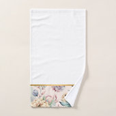WASSER PEACH FLORAL BADEZIMMER TOWEL SET (Handtuch)