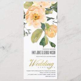 WASSER PEACH PEONY FLORAL BUNCH WATERCOLOR WEDD EINLADUNG