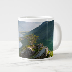 Wasser Pen yr Ole Wen Lake Idwal Snowdonia Park Jumbo-Tasse
