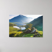 Wasser | Pen yr Ole Wen Lake Idwal Snowdonia Park Leinwanddruck (Vorderseite)