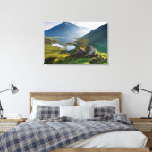 Wasser | Pen yr Ole Wen Lake Idwal Snowdonia Park Leinwanddruck (Insitu (Schlafzimmer))