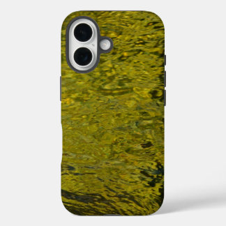 WASSER PLÄTSCHERT ABSTRAKTEN ENTWURF iPhone 16 HÜLLE