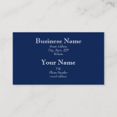 Wasser plätschert generisches Mehrfarben des Visitenkarte (Rückseite)