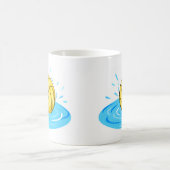 Wasser-Polo-Ball-Tasse Kaffeetasse (Mittel)