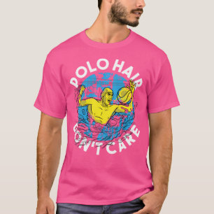 Wasser-Polo-Haare Wassersport-Player W T-Shirt