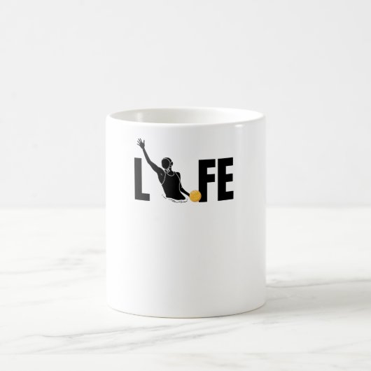 Wasser-Polo-Leben| Water Polo Player Geschenk Kaffeetasse (Mittel)
