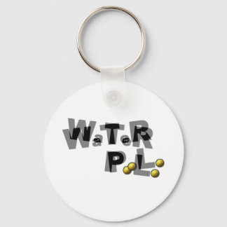 Wasser-Polo-Unschärfe Schlüsselanhänger