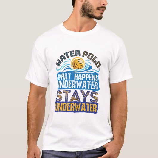 Wasser Polo Was unter Wasser passiert (Vorderseite)
