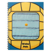 Wasser-Polorahmen (addieren Sie Ihr eigenes Foto!) Notizblock (Vorderseite)