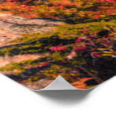 Wasser | Porcupine Mountains Michigan Poster (Ecke)