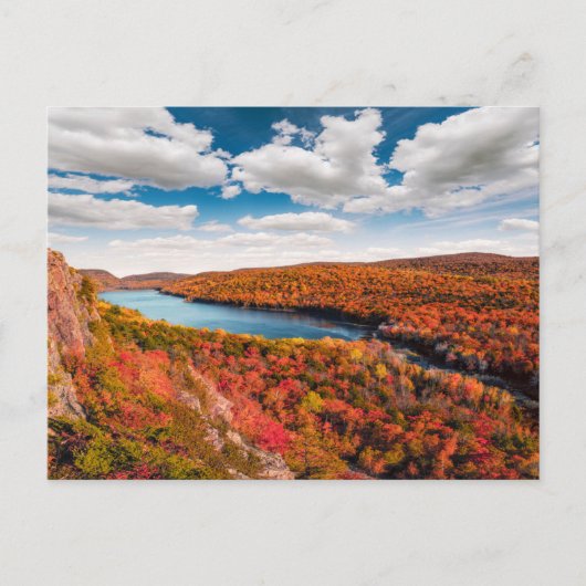 Wasser | Porcupine Mountains Michigan Postkarte (Vorderseite)