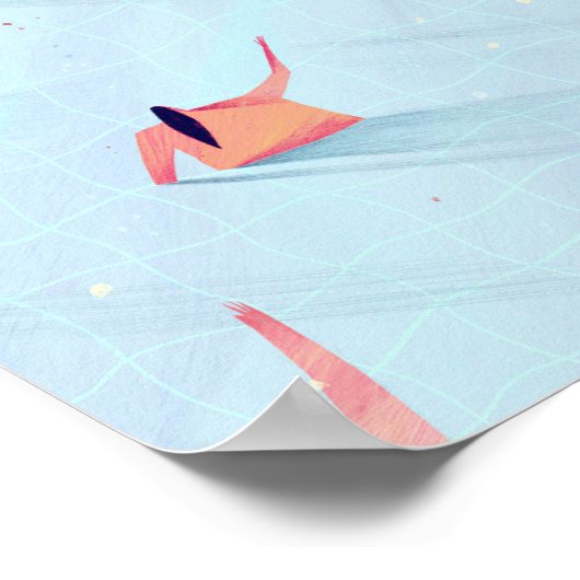 Wasser Poster (Ecke)