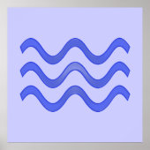 Wasser Poster (Vorne)