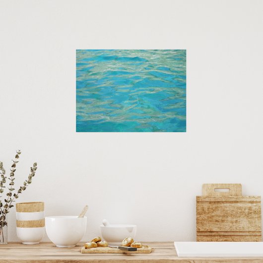 Wasser Poster (Küche)