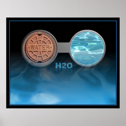 Wasser Poster (Vorne)