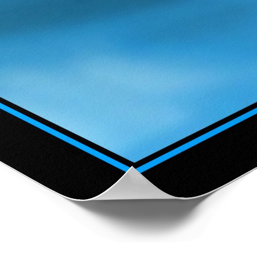 Wasser Poster (Ecke)