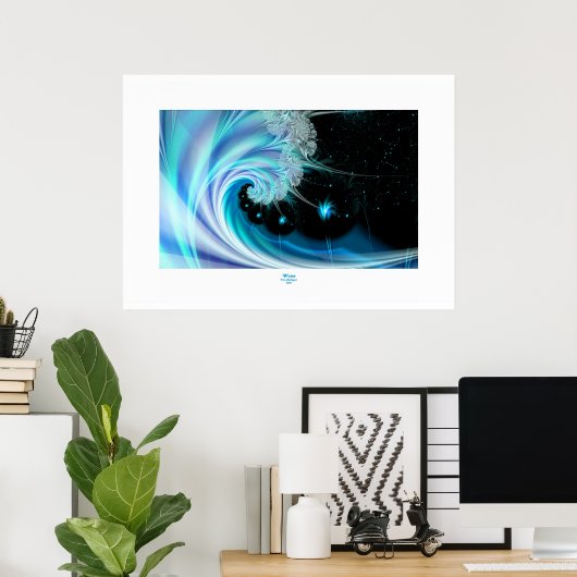 Wasser Poster (Heimbüro)