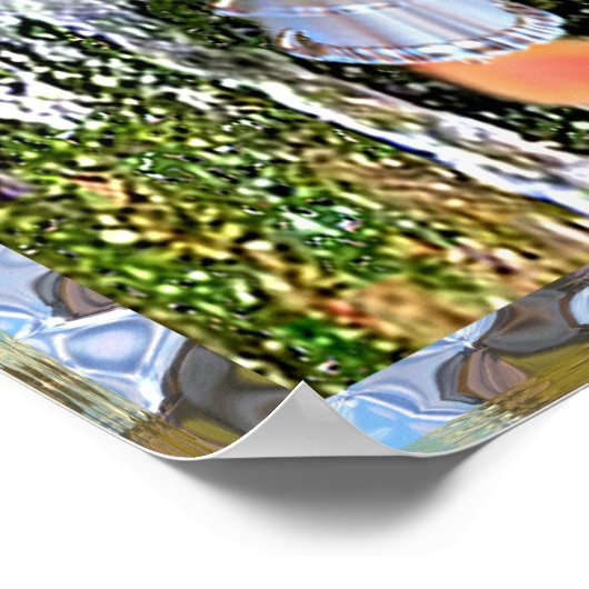 Wasser (Poster) Poster (Ecke)