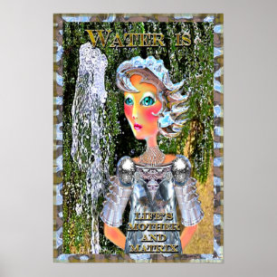 Wasser (Poster) Poster