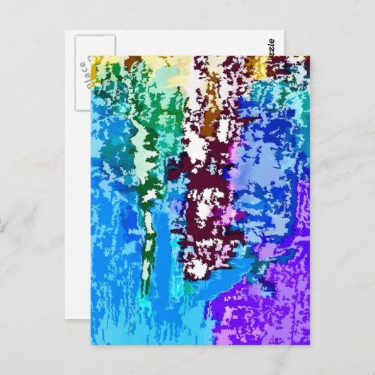 WASSER POSTKARTE (Vorne/Hinten)