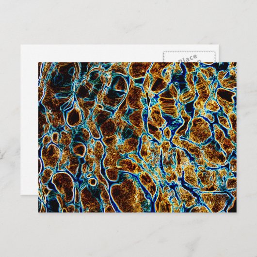 WASSER POSTKARTE (Vorne/Hinten)