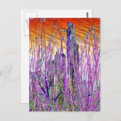 WASSER POSTKARTE (Vorne/Hinten)