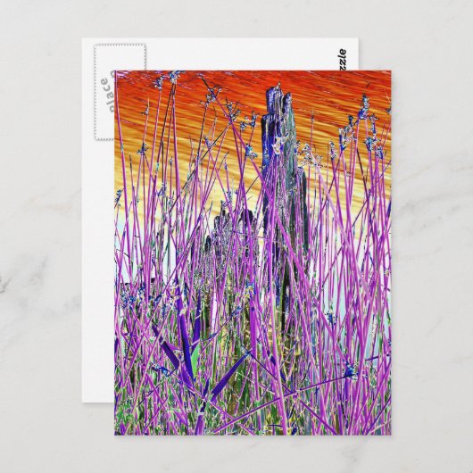 WASSER POSTKARTE (Vorne/Hinten)