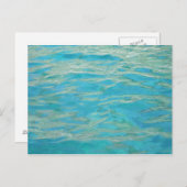 Wasser Postkarte (Vorne/Hinten)