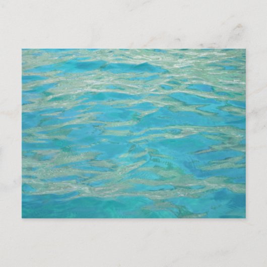 Wasser Postkarte (Vorderseite)