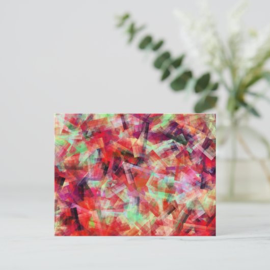 WASSER POSTKARTE (Stehend Vorderseite)