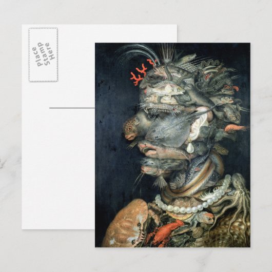 Wasser, Postkarte (Vorne/Hinten)