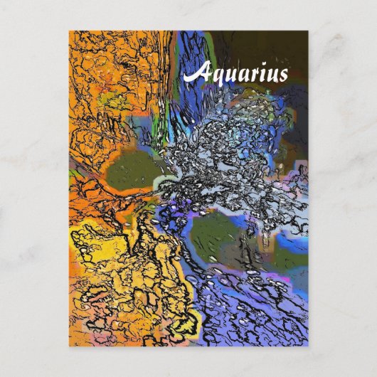 WASSER POSTKARTE (Vorderseite)