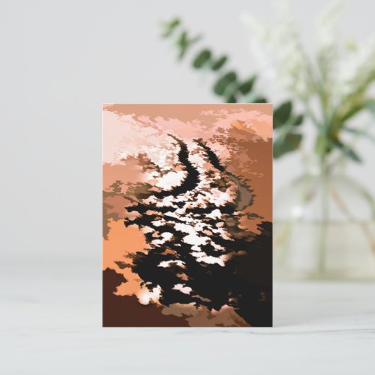 WASSER POSTKARTE (Stehend Vorderseite)