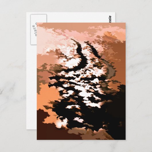 WASSER POSTKARTE (Vorne/Hinten)