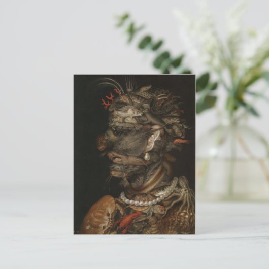 Wasser Postkarte (Stehend Vorderseite)