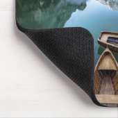 Wasser | Pragser Wildsee Dolomites Italien Mousepad (Ecke)