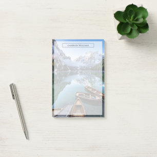 Wasser   Pragser Wildsee Dolomites Italien Post-it Klebezettel
