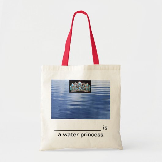 WASSER-PRINZESSIN TRAGETASCHE (Vorne)