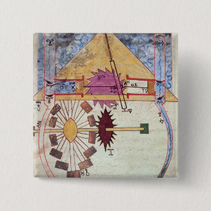 Wasser-Pumpe, 'vom Buch des Wissens von Button