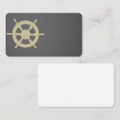 Wasser, Rad, Schiff, Visitenkarten Visitenkarte (Vorne/Hinten)